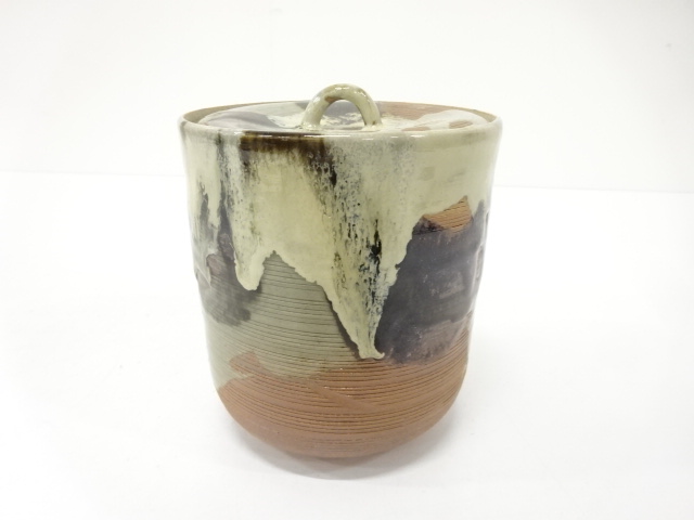 瑞豊造　窯変　水指